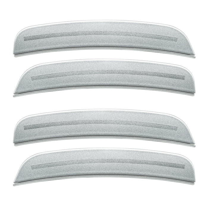 2015-2023 Dodge Charger Concept SMD Sidemarker Set with silver metallic paint and ghost lenses.