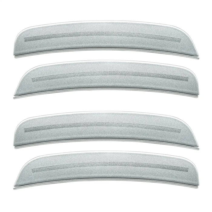 2015-2023 Dodge Charger Concept SMD Sidemarker Set with silver metallic paint and ghost lenses.
