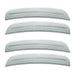 2015-2023 Dodge Charger Concept SMD Sidemarker Set with silver metallic paint and ghost lenses.