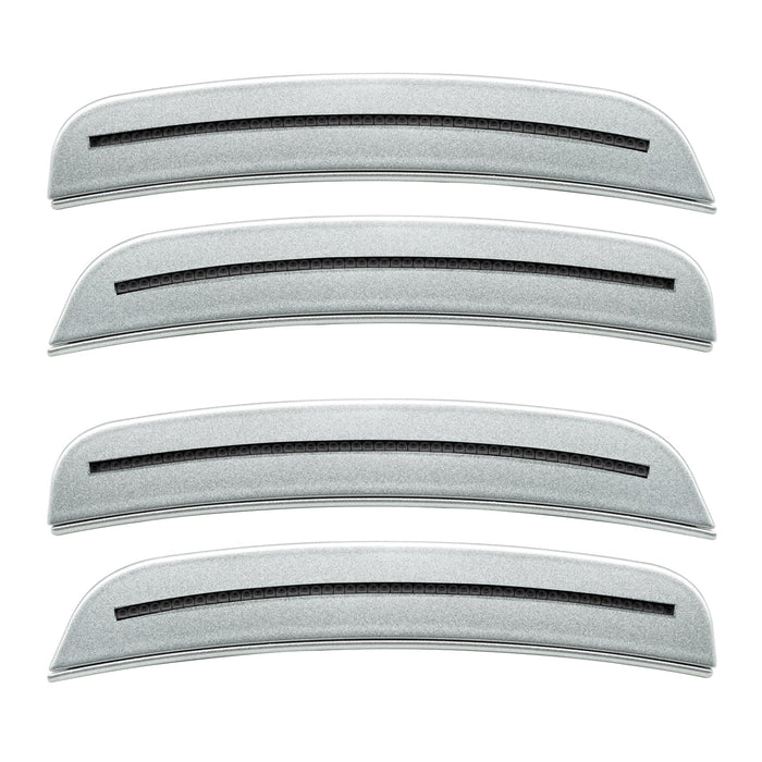 2015-2023 Dodge Charger Concept SMD Sidemarker Set with silver metallic paint and tinted lenses.