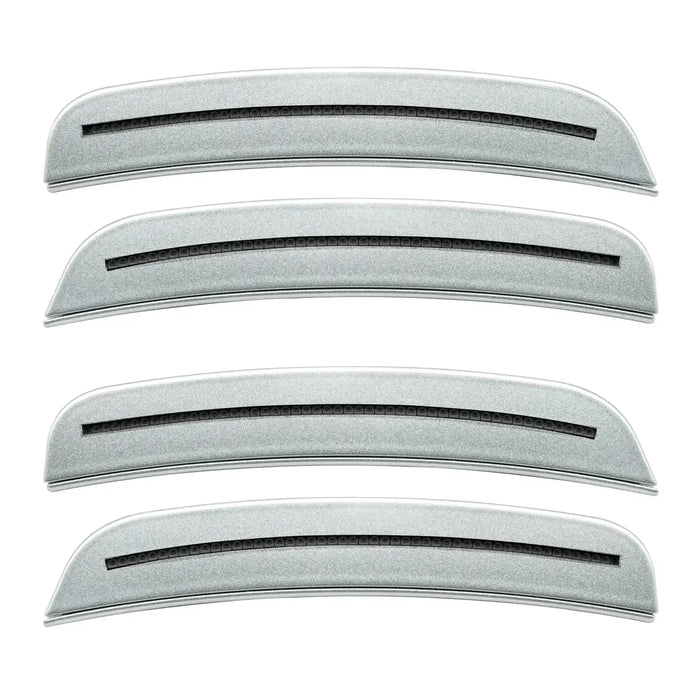 2015-2023 Dodge Charger Concept SMD Sidemarker Set with silver metallic paint and tinted lenses.