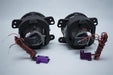 2007-09 Jeep Wrangler/2005-07 Magnum Fog Lights - ORACLE Green Plasma Halos