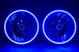2007-16 Jeep Wrangler JK Headlights - ORACLE ColorSHIFT RGB Halo Kit + 1.0 Remote