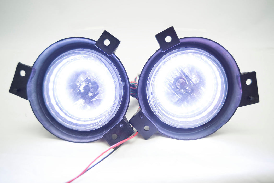 2001-03 FORD Ranger Fog Lights - ORACLE RGB ColorSHIFT Halo Kit + Remote