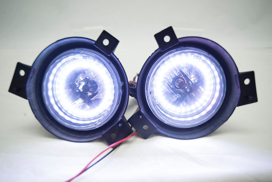 2001-03 FORD Ranger Fog Lights - ORACLE RGB ColorSHIFT Halo Kit + Remote