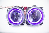 2000-05 Ford Focus SVT/03-04 Mustang SVT/05-07 Escape Fog Lights - ORACLE Purple U/V LED Halos