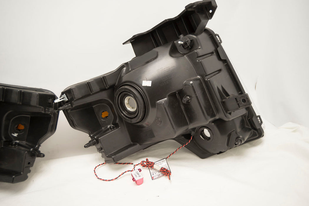 2009-2014 Ford F-150 Headlights with ORACLE White LED SMD Halo Kit