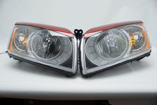 2007-2011 Dodge Caliber Headlights w/ ORACLE RGB ColorSHIFT LED Halos + Remote