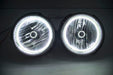 2007-16 Jeep Wrangler Headlights w/ ORACLE ColorSHIFT RGB Halo Kit + Remote