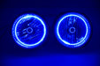 2007-16 Jeep Wrangler Headlights w/ ORACLE ColorSHIFT RGB Halo Kit + Remote