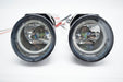 2001-2002 Nissan Frontier Fog Lights with ORACLE Green LED Halo Kit