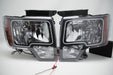 2009-14 Ford F-150 Headlights with ORACLE RGB ColorSHIFT Halos + ColorSHIFT RGB Remote