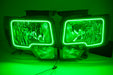 2009-14 Ford F-150 Headlights with ORACLE RGB ColorSHIFT Halos + ColorSHIFT RGB Remote