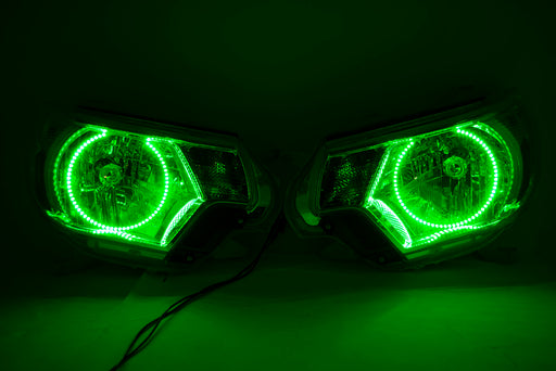 2012-2015 Toyota Tacoma Headlights ORACLE RGB ColorSHIFT LED Halos + ORACLE RGB Remote