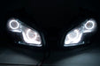 2009-2014 Nissan Maxima Headlights - ORACLE WHITE LED Halo Kit + Tinted Lenses
