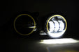 Jeep Wrangler Dodge Mopar LED Hi-Power Fog Lights + ORACLE White LED Halos