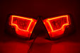 2009-2012 Dodge Ram Non-Sport Headlights - ORACLE Red LED Halo Kit Pre-Installed
