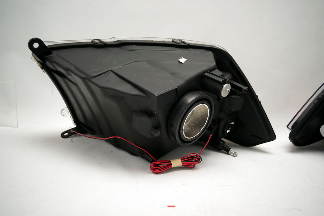 2009-2012 Dodge Ram Non-Sport Headlights - ORACLE Red LED Halo Kit Pre-Installed
