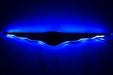 Gen I Chrysler Illuminated LED Rear Wing Emblem with blue LEDs.