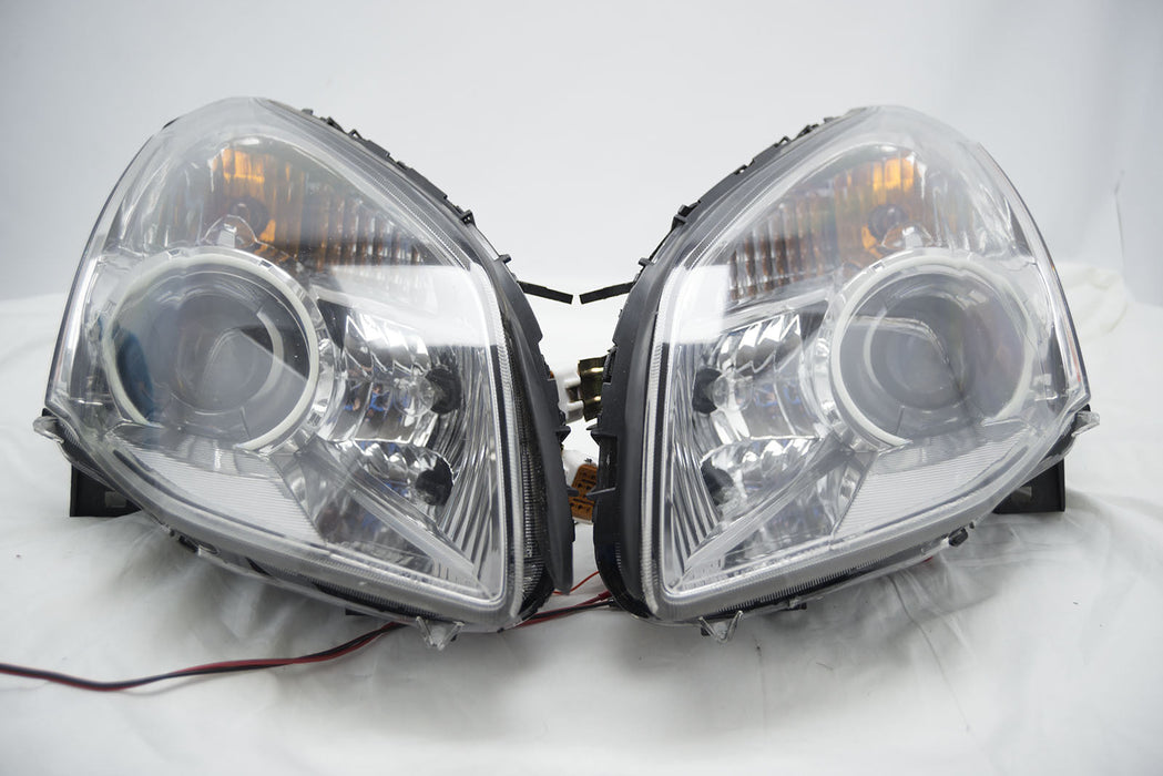 2007-2008 Nissan Maxima Headlights - ORACLE Plasma WHITE Halo Kit