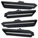 2010-2015 Chevrolet Camaro Concept SMD Sidemarker Set with ashen grey paint and clear lenses.