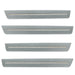 2015-2023 Dodge Challenger Concept Sidemarker Set with billet metallic paint and clear lenses.
