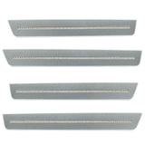 2015-2023 Dodge Challenger Concept Sidemarker Set with billet metallic paint and clear lenses.