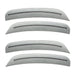 2015-2023 Dodge Charger Concept SMD Sidemarker Set with billet metallic paint and clear lenses.