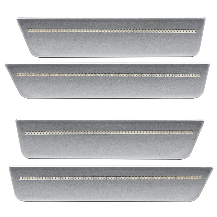 2008-2014 Dodge Challenger Concept Sidemarker Set with metallic PSC paint and clear lens.