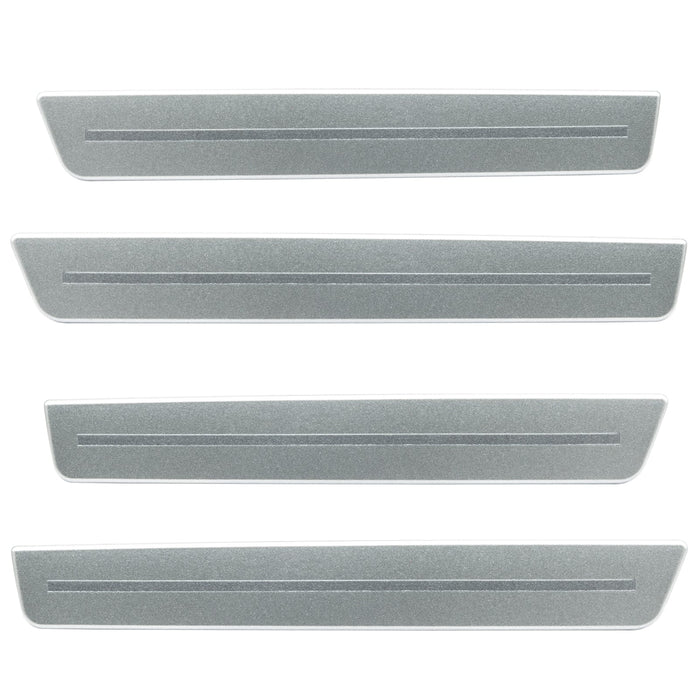 2015-2023 Dodge Challenger Concept Sidemarker Set with billet metallic paint and ghost lenses.