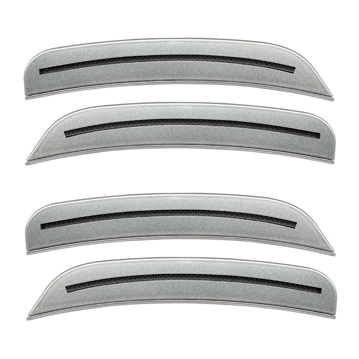 2015-2023 Dodge Charger Concept SMD Sidemarker Set with billet metallic paint and tinted lenses.