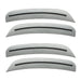 2015-2023 Dodge Charger Concept SMD Sidemarker Set with billet metallic paint and tinted lenses.