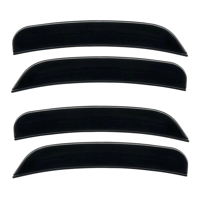 2015-2023 Dodge Charger Concept SMD Sidemarker Set with black paint and ghost lenses.