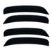 2015-2023 Dodge Charger Concept SMD Sidemarker Set with black paint and ghost lenses.