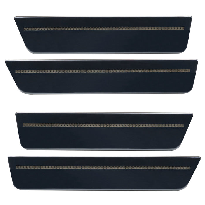 2008-2014 Dodge Challenger Concept Sidemarker Set with blackberry pearl paint and tinted lens.