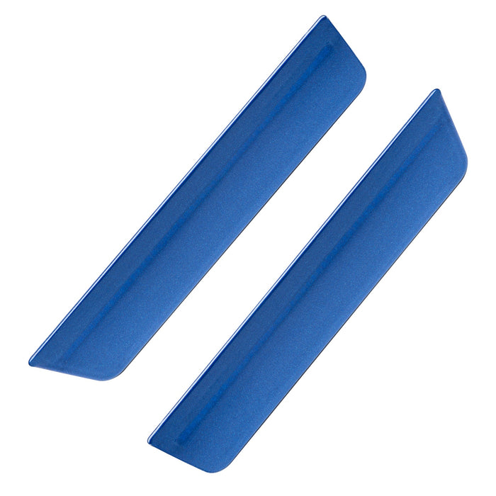2011-2014 Dodge Charger Concept Sidemarker Rear Set with blue streak pearl paint and ghost lenses.