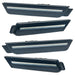 2010-2015 Chevrolet Camaro Concept SMD Sidemarker Set with blue velvet paint and clear lenses.
