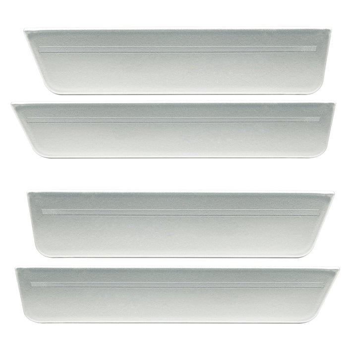 2008-2014 Dodge Challenger Concept Sidemarker Set with bright silver metallic paint and ghosted lens.