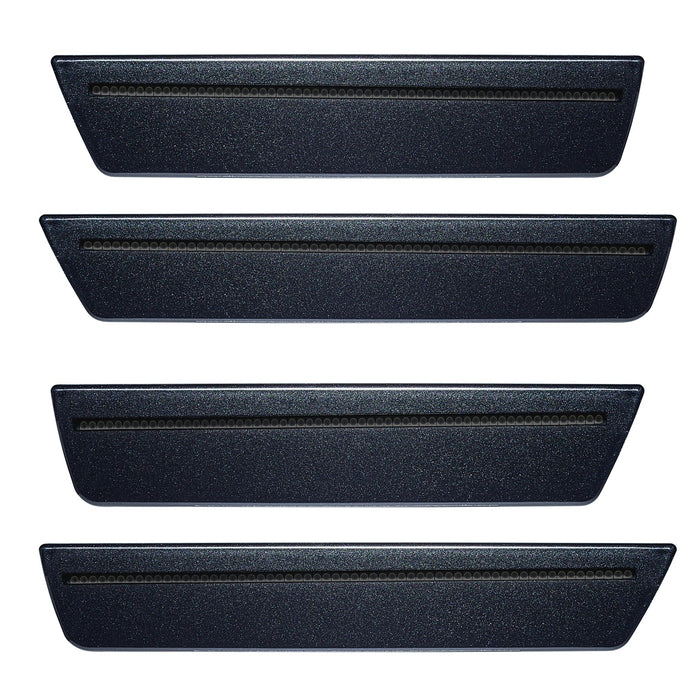 2008-2014 Dodge Challenger Concept Sidemarker Set with black pearl paint and tinted lens.