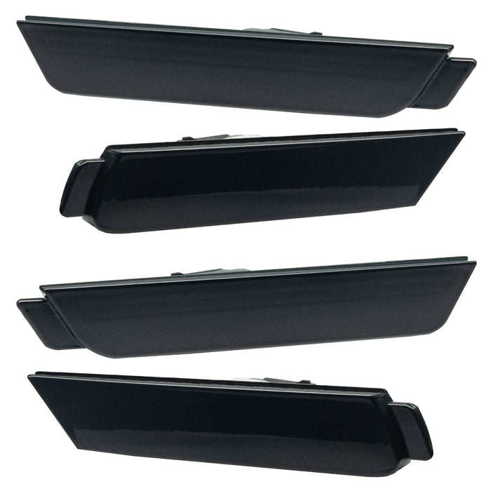 2010-2015 Chevrolet Camaro Concept SMD Sidemarker Set with carbon flash paint and ghost lenses.