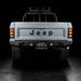 Rear view of Jeep Comanche with flush mount tail lights and DRL on