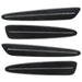 2005-2013 Chevrolet C6 Corvette Concept SMD Sidemarkers with cyber grey metallic paint and clear lenses.