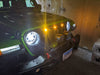 Front end of a Jeep Gladiator JT with amber Pre-Runner Style LED Grill Light Kit installed.