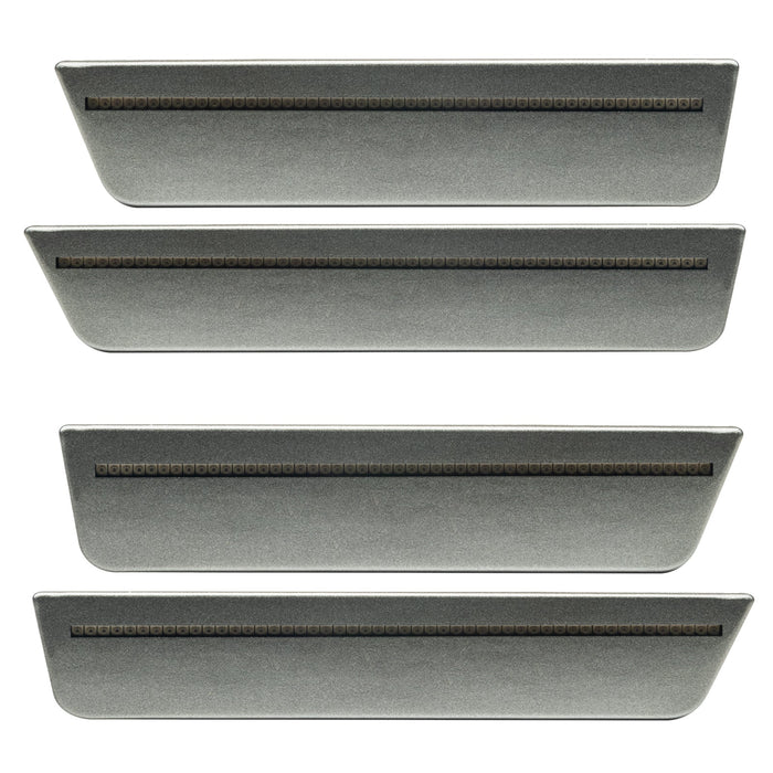 2008-2014 Dodge Challenger Concept Sidemarker Set with dark titanium metallic paint and tinted lens.