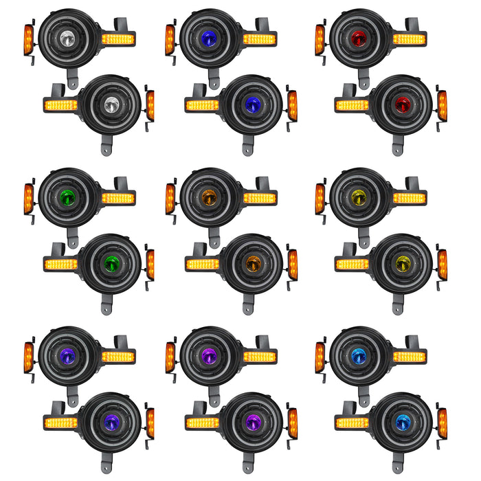 BOGO | Oculus™ ColorSHIFT® Bi-LED Projector Headlights for 2021+ Ford Bronco w/VEGA 4 Pods