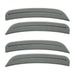 2015-2023 Dodge Charger Concept SMD Sidemarker Set with destroyer gray paint and clear lenses.