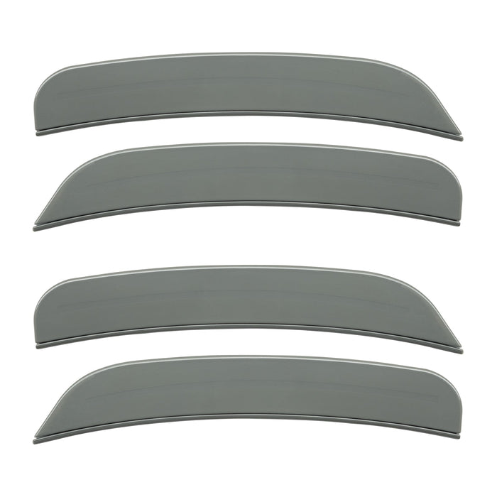 2015-2023 Dodge Charger Concept SMD Sidemarker Set with destroyer gray paint and ghost lenses.