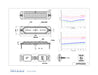 6 LED Slim Strobe Light- Flush Lighthead diagram with specs and measurements.