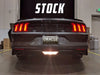 Rear end of a Ford Mustang with High Output LED Reverse Lights installed.