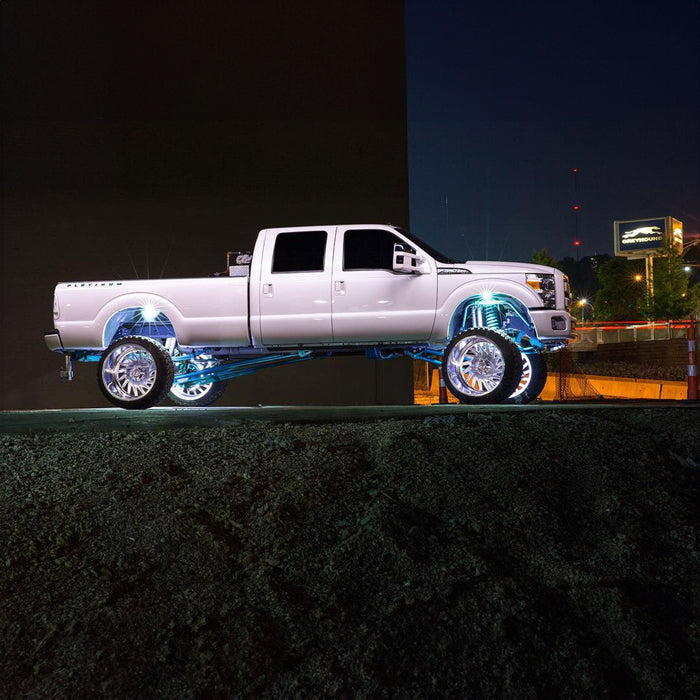 ORACLE Lighting LED Illuminated Wheel Rings - Double Row - White LED